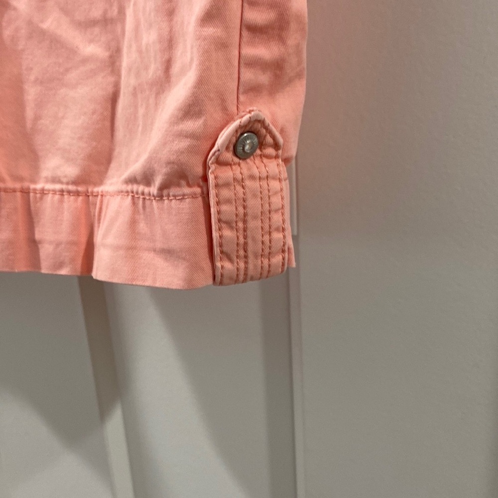 Peach Women's Shorts Brandolino Brandy size 8 shorts Bermuda - Picture 3 of 13